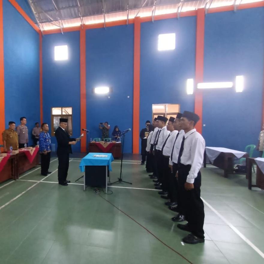 Pengambilan Sumpah dan Janji Anggota BPD Desa Banjengan Periode 2023-2029